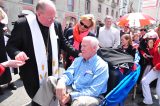 2011 Lourdes Pilgrimage - Archbishop Dolan with Malades (89/267)